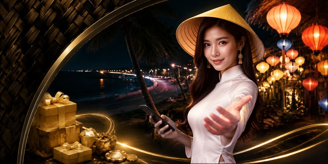 Đăng ký nhận thưởng tại Mũi Né - khung cảnh Việt Nam